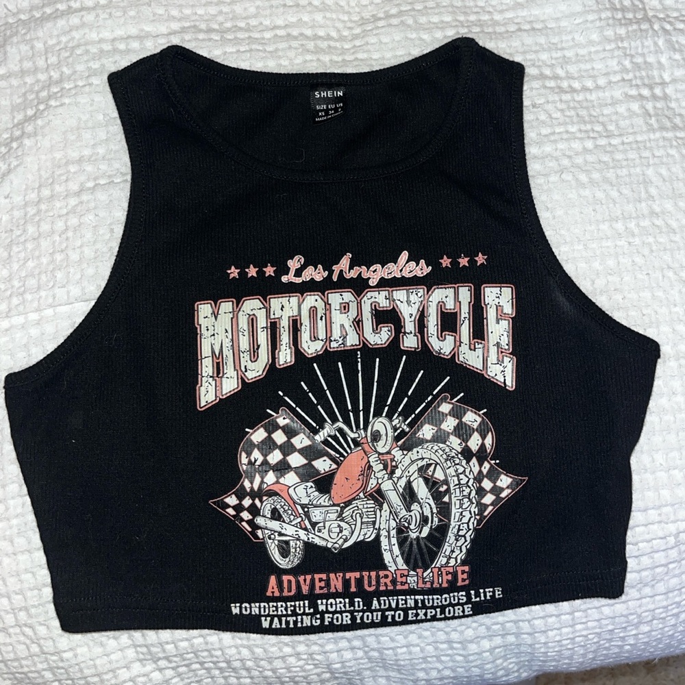 Black Graphic Tank